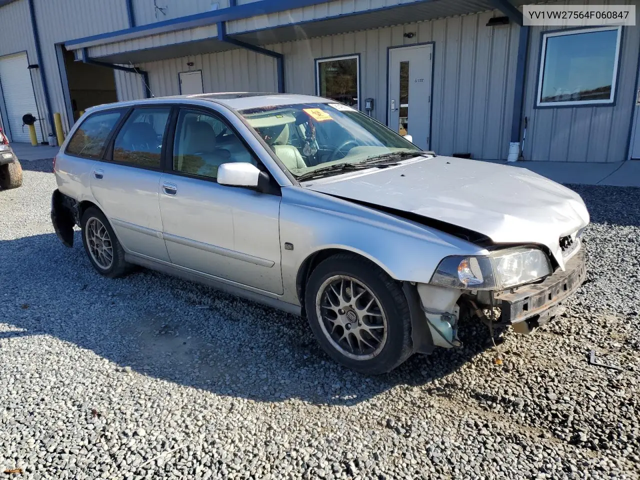 YV1VW27564F060847 2004 Volvo V40 1.9T