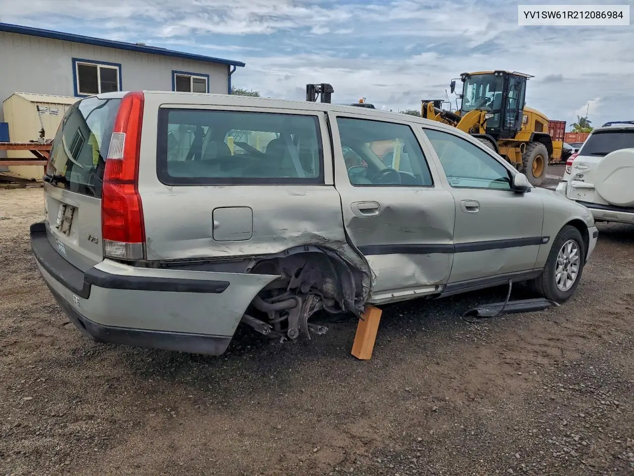 2001 Volvo V70 VIN: YV1SW61R212086984 Lot: 96978095