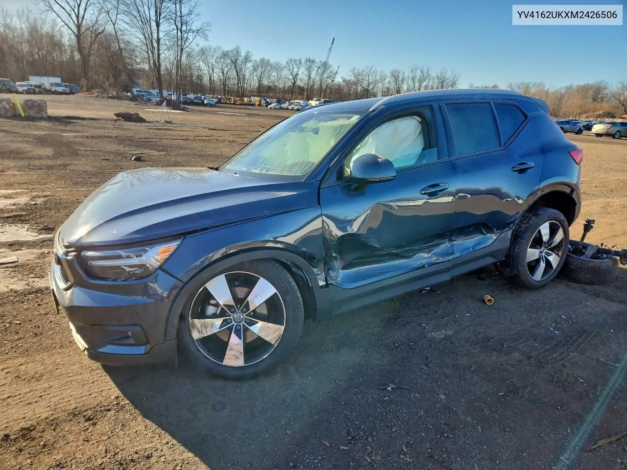 YV4162UKXM2426506 2021 Volvo Xc40 T5 Momentum