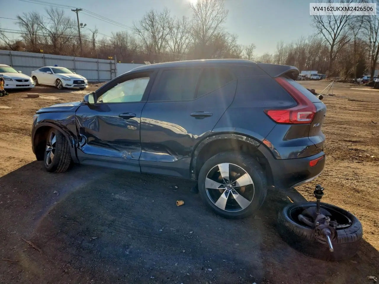 YV4162UKXM2426506 2021 Volvo Xc40 T5 Momentum