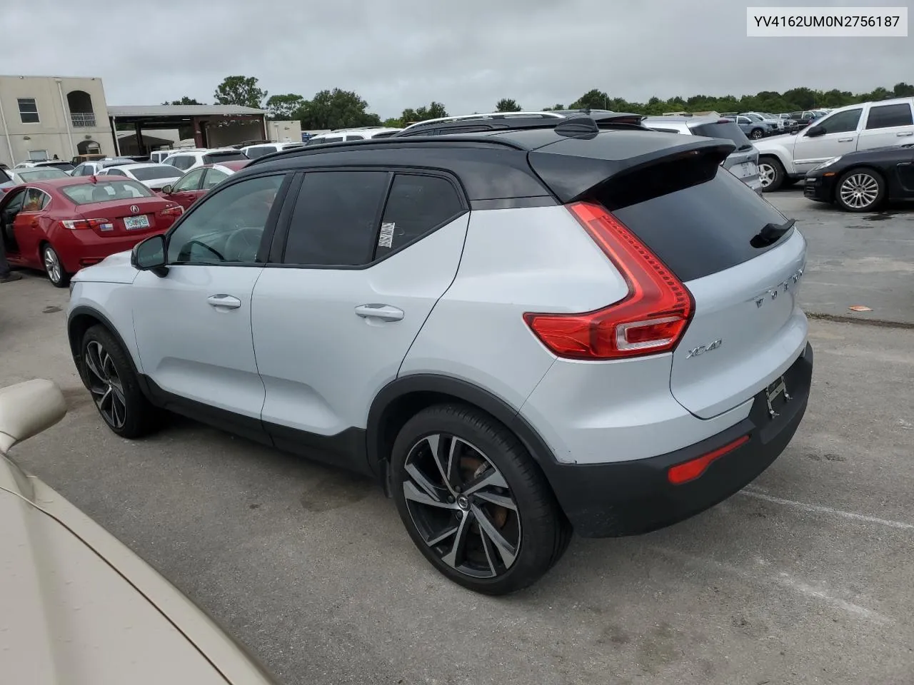 YV4162UM0N2756187 2022 Volvo Xc40 T5 R-Design