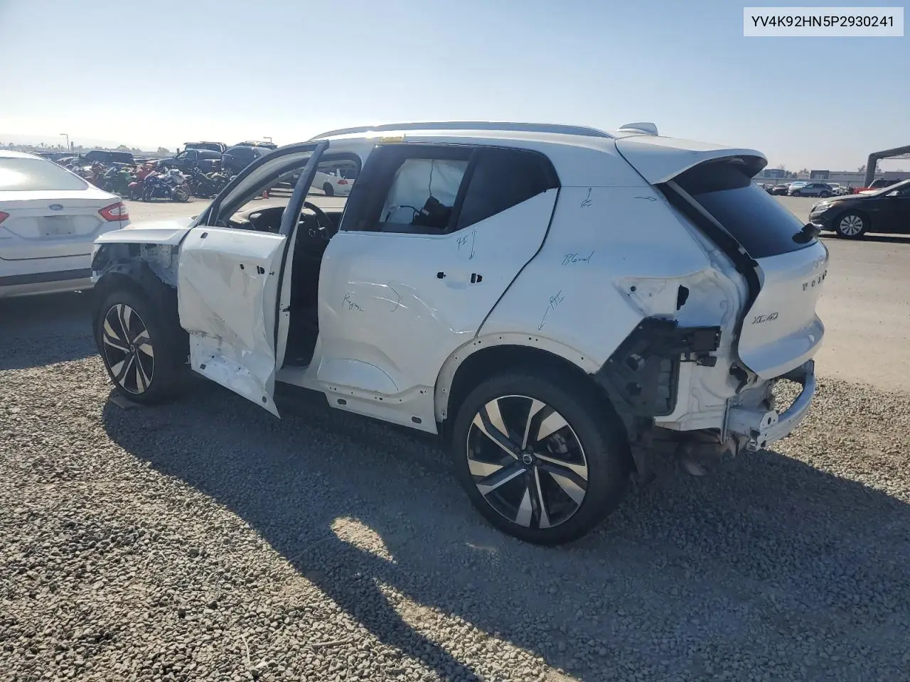 YV4K92HN5P2930241 2023 Volvo Xc40 Plus