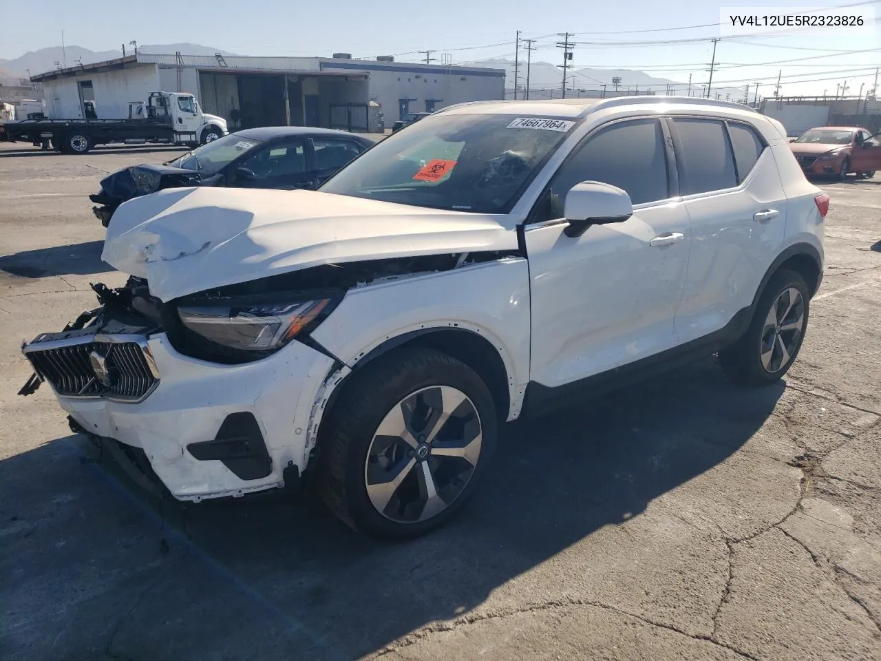 YV4L12UE5R2323826 2024 Volvo Xc40 Plus