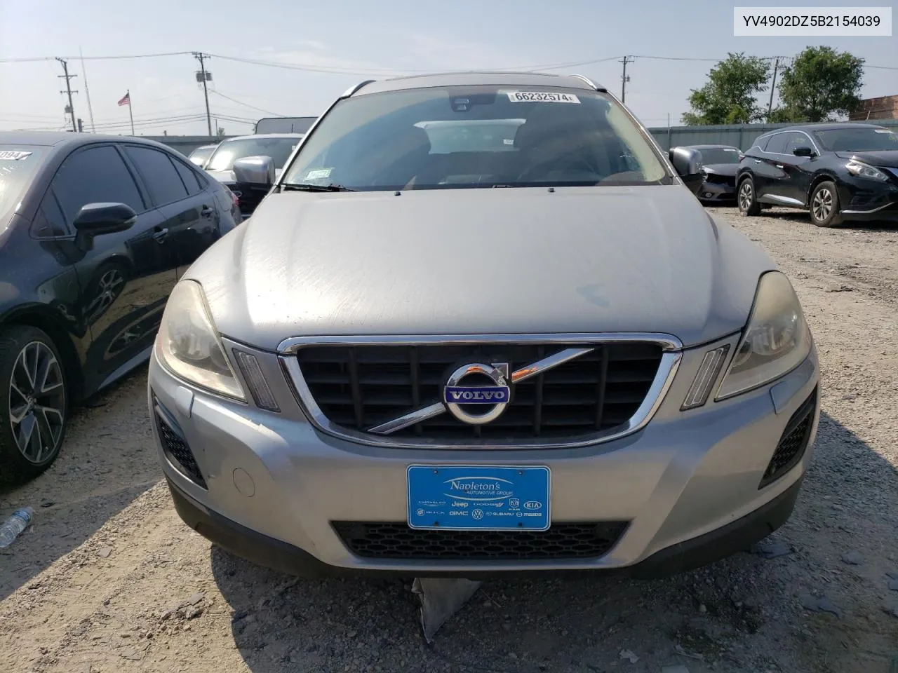 2011 Volvo Xc60 T6 VIN: YV4902DZ5B2154039 Lot: 66232574