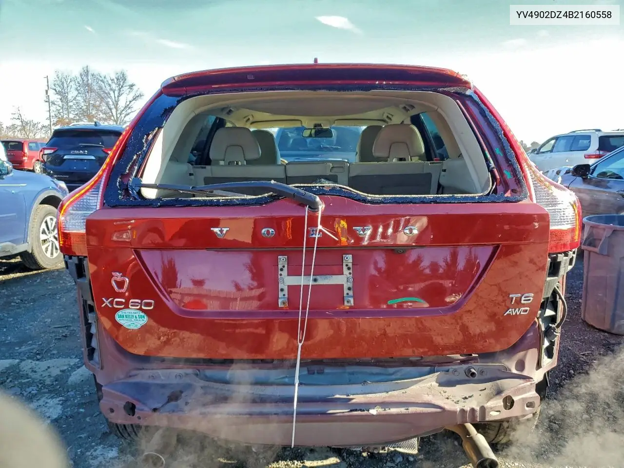 YV4902DZ4B2160558 2011 Volvo Xc60 T6