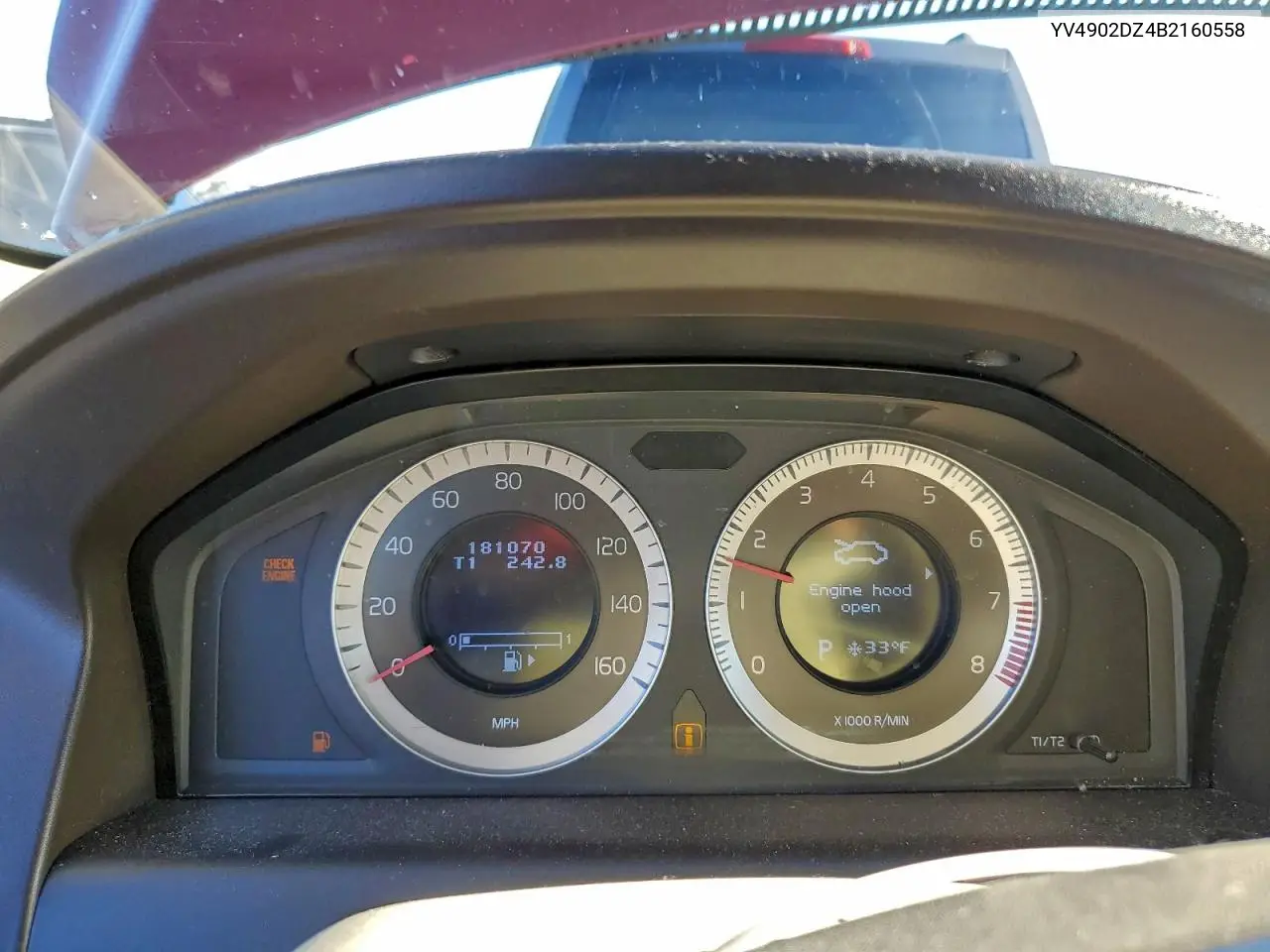 YV4902DZ4B2160558 2011 Volvo Xc60 T6