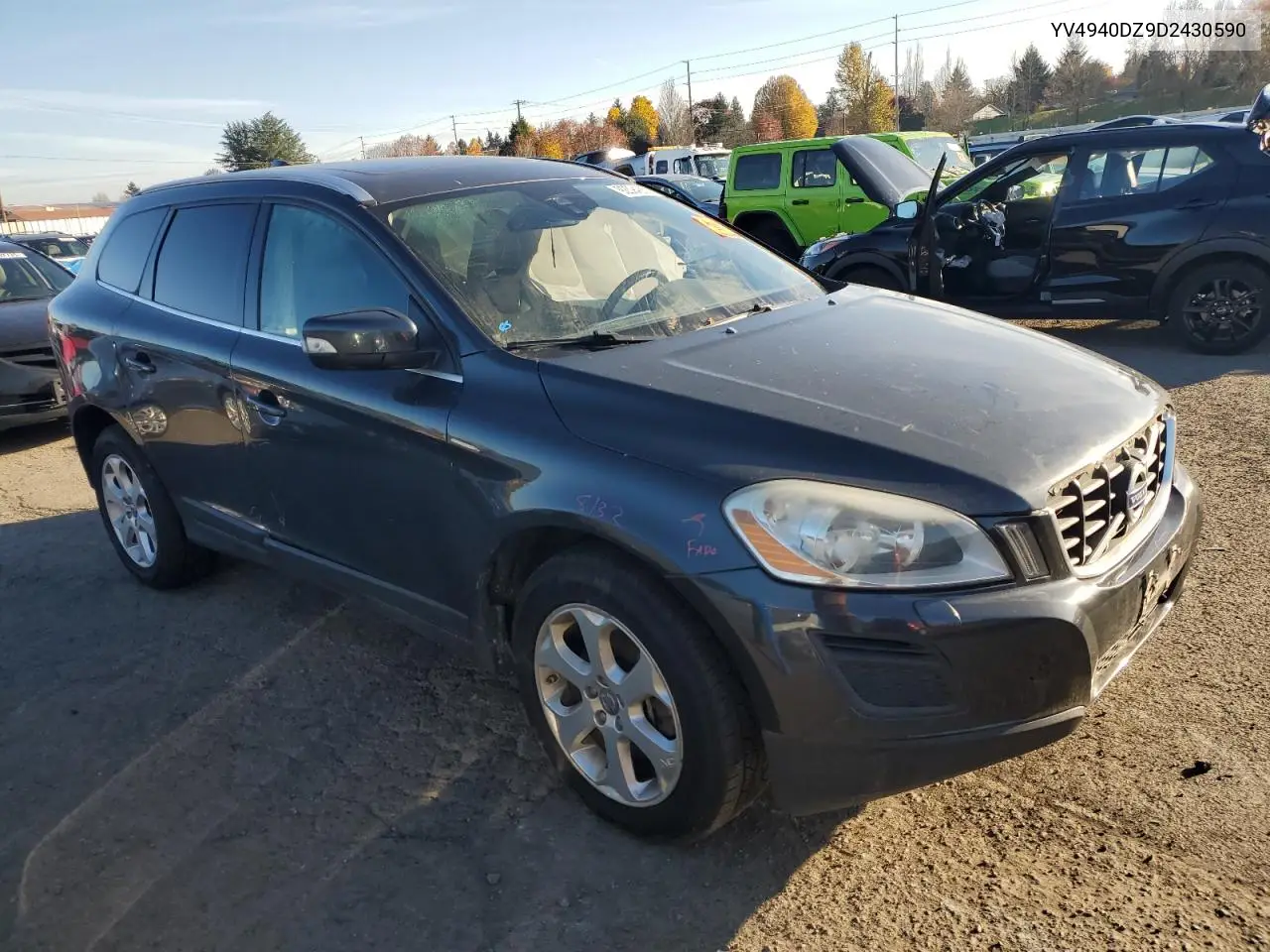 YV4940DZ9D2430590 2013 Volvo Xc60 3.2