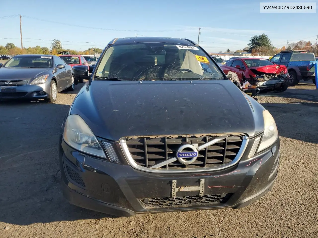 YV4940DZ9D2430590 2013 Volvo Xc60 3.2