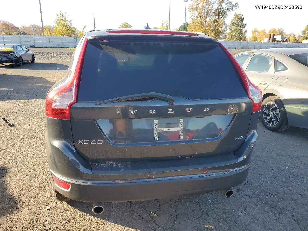 YV4940DZ9D2430590 2013 Volvo Xc60 3.2