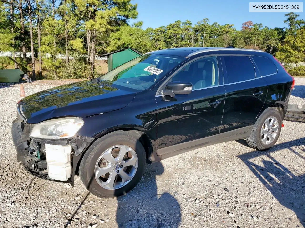 YV4952DL5D2451389 2013 Volvo Xc60 3.2