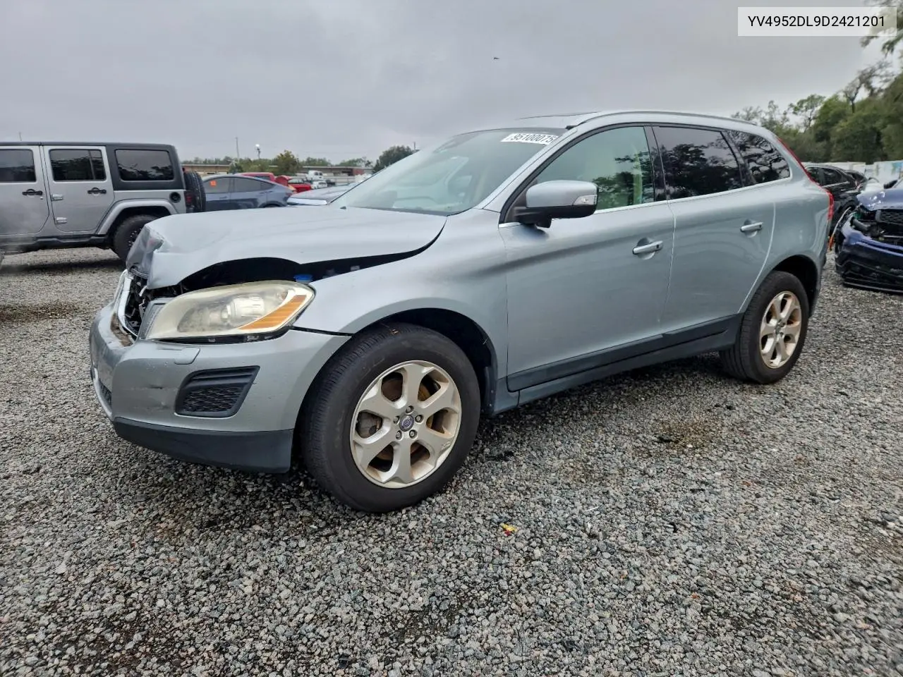 YV4952DL9D2421201 2013 Volvo Xc60 3.2