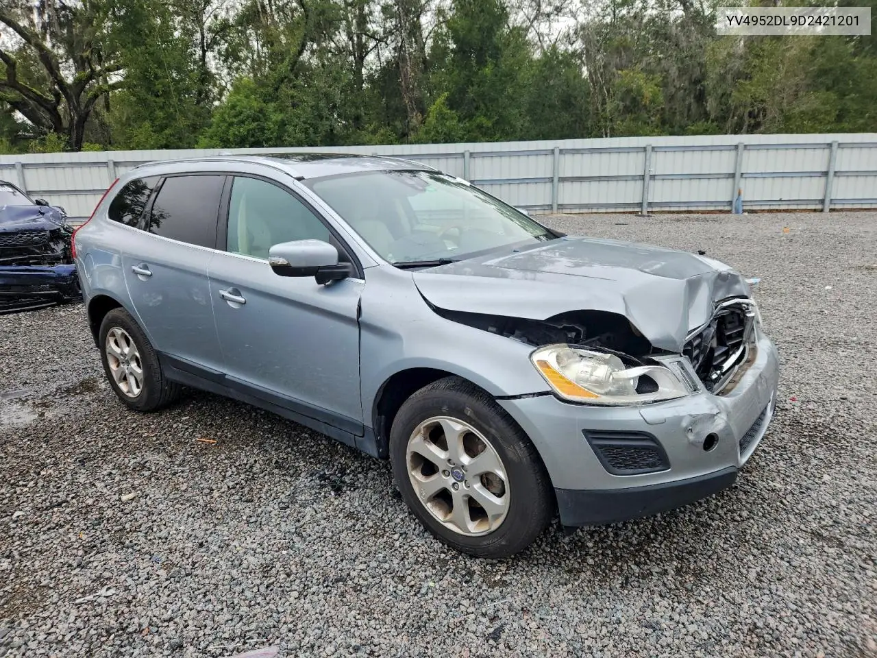 YV4952DL9D2421201 2013 Volvo Xc60 3.2