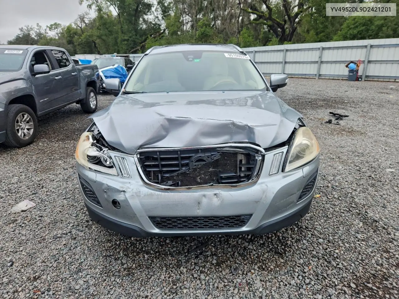 YV4952DL9D2421201 2013 Volvo Xc60 3.2
