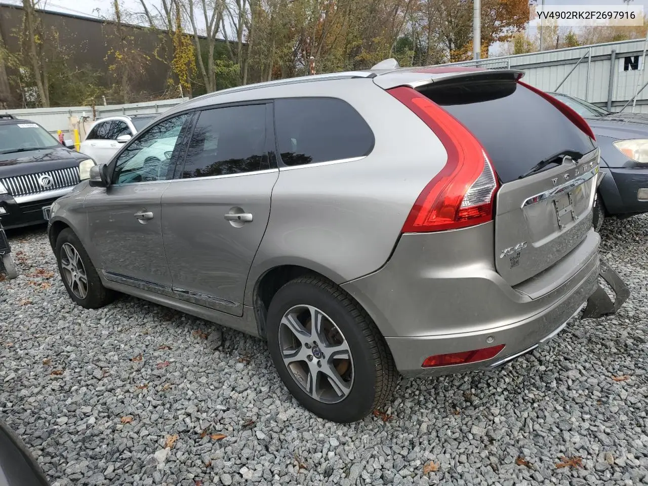 YV4902RK2F2697916 2015 Volvo Xc60 T6 Premier