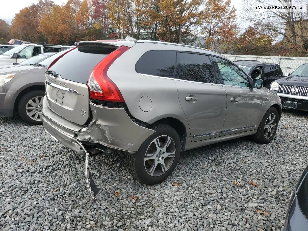 YV4902RK2F2697916 2015 Volvo Xc60 T6 Premier