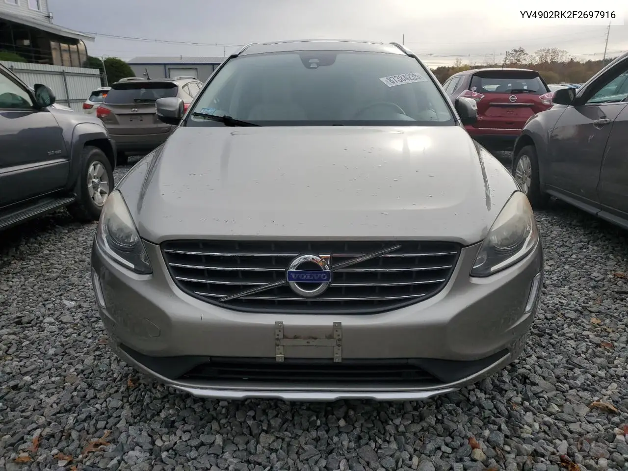 YV4902RK2F2697916 2015 Volvo Xc60 T6 Premier