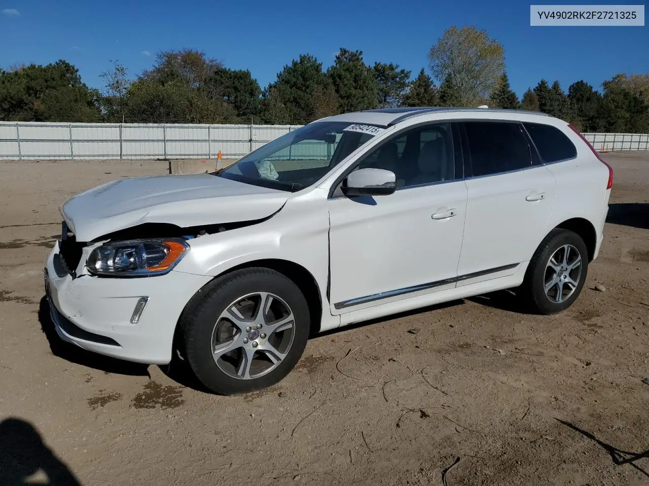 YV4902RK2F2721325 2015 Volvo Xc60 T6 Premier