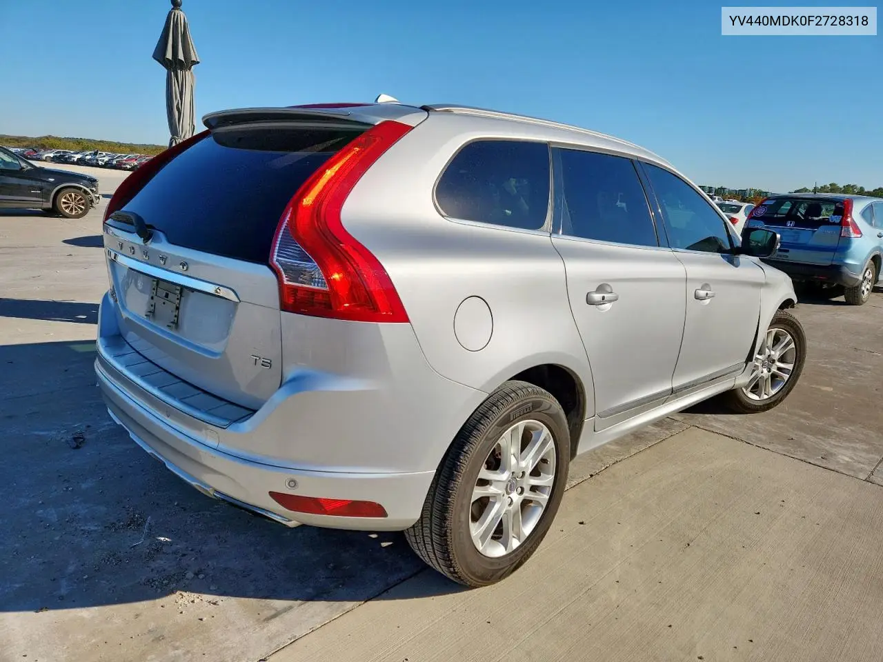 YV440MDK0F2728318 2015 Volvo Xc60 T5 Premier