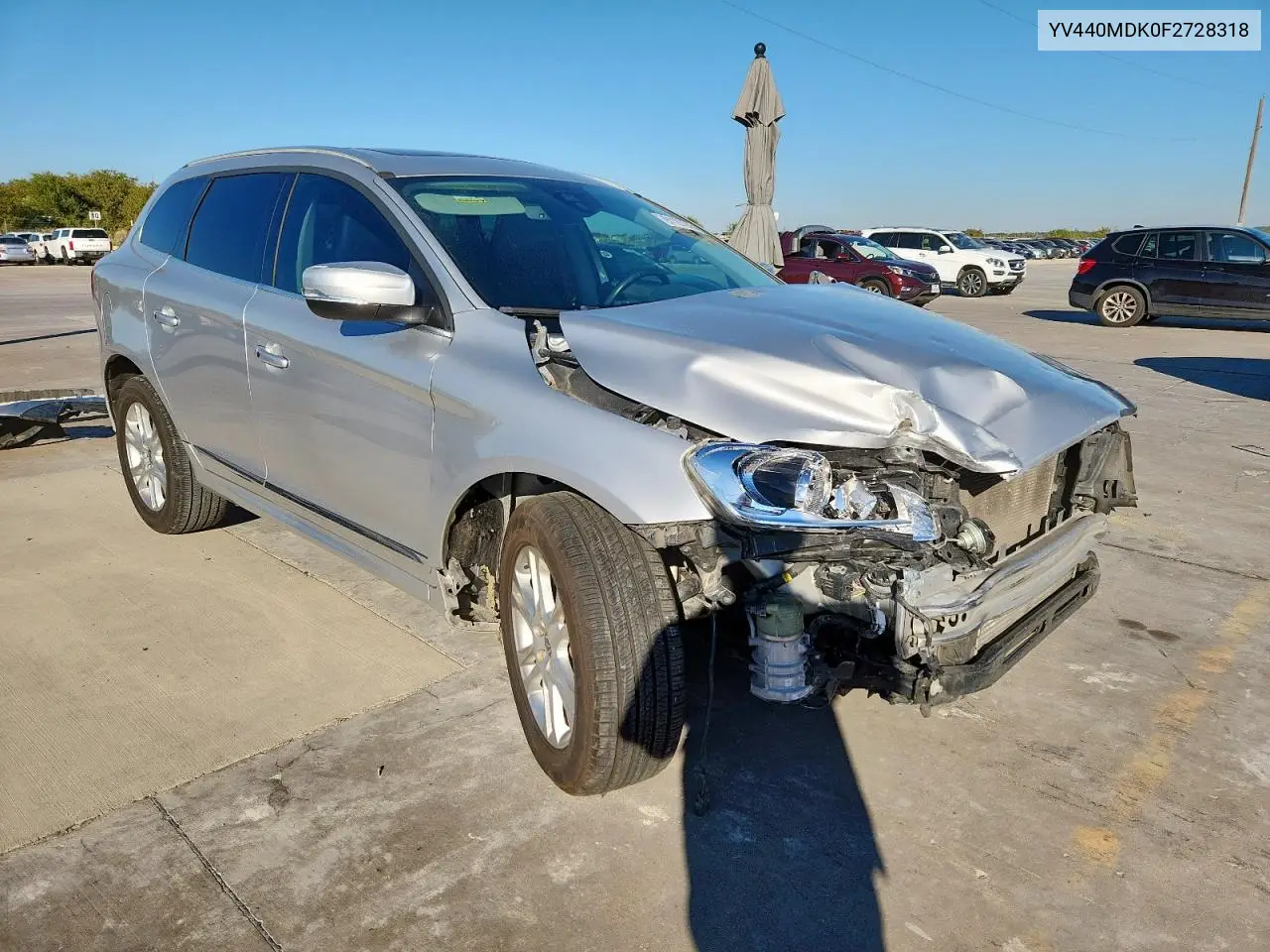 YV440MDK0F2728318 2015 Volvo Xc60 T5 Premier