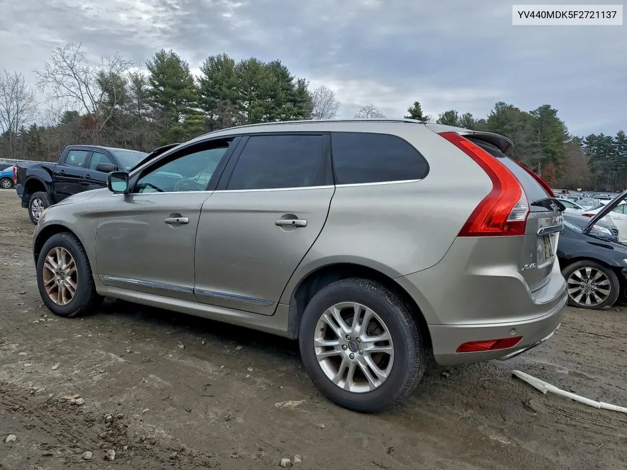 YV440MDK5F2721137 2015 Volvo Xc60 T5 Premier