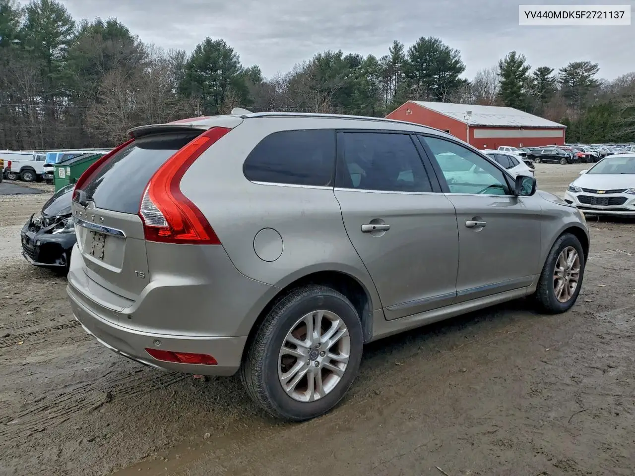 YV440MDK5F2721137 2015 Volvo Xc60 T5 Premier