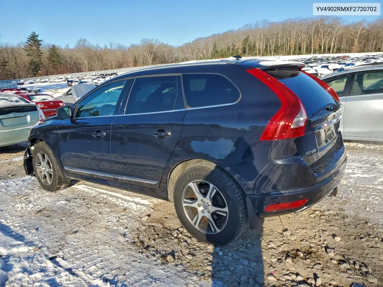 YV4902RMXF2720702 2015 Volvo Xc60 T6 Platinum