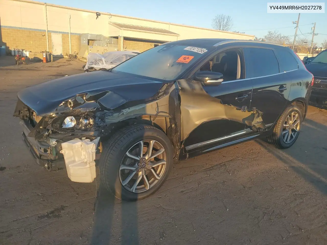YV449MRR6H2027278 2017 Volvo Xc60 T6 Dynamic