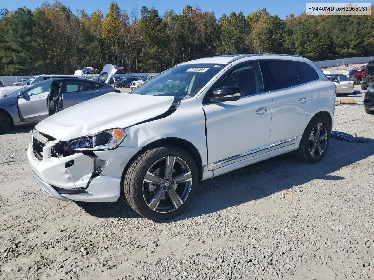 YV440MDR6H2065031 2017 Volvo Xc60 T5 Dynamic