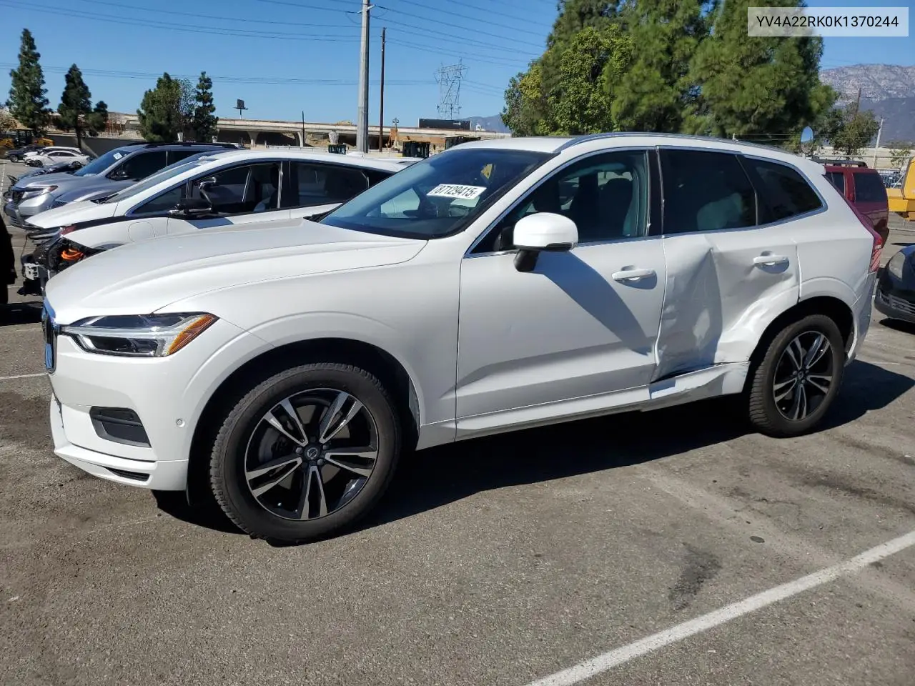 YV4A22RK0K1370244 2019 Volvo Xc60 T6