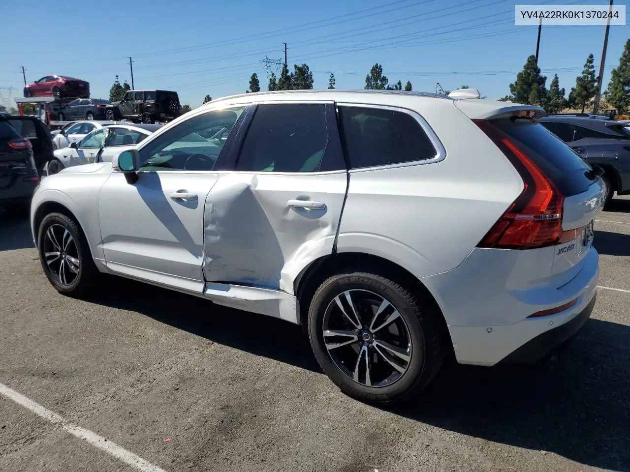 YV4A22RK0K1370244 2019 Volvo Xc60 T6