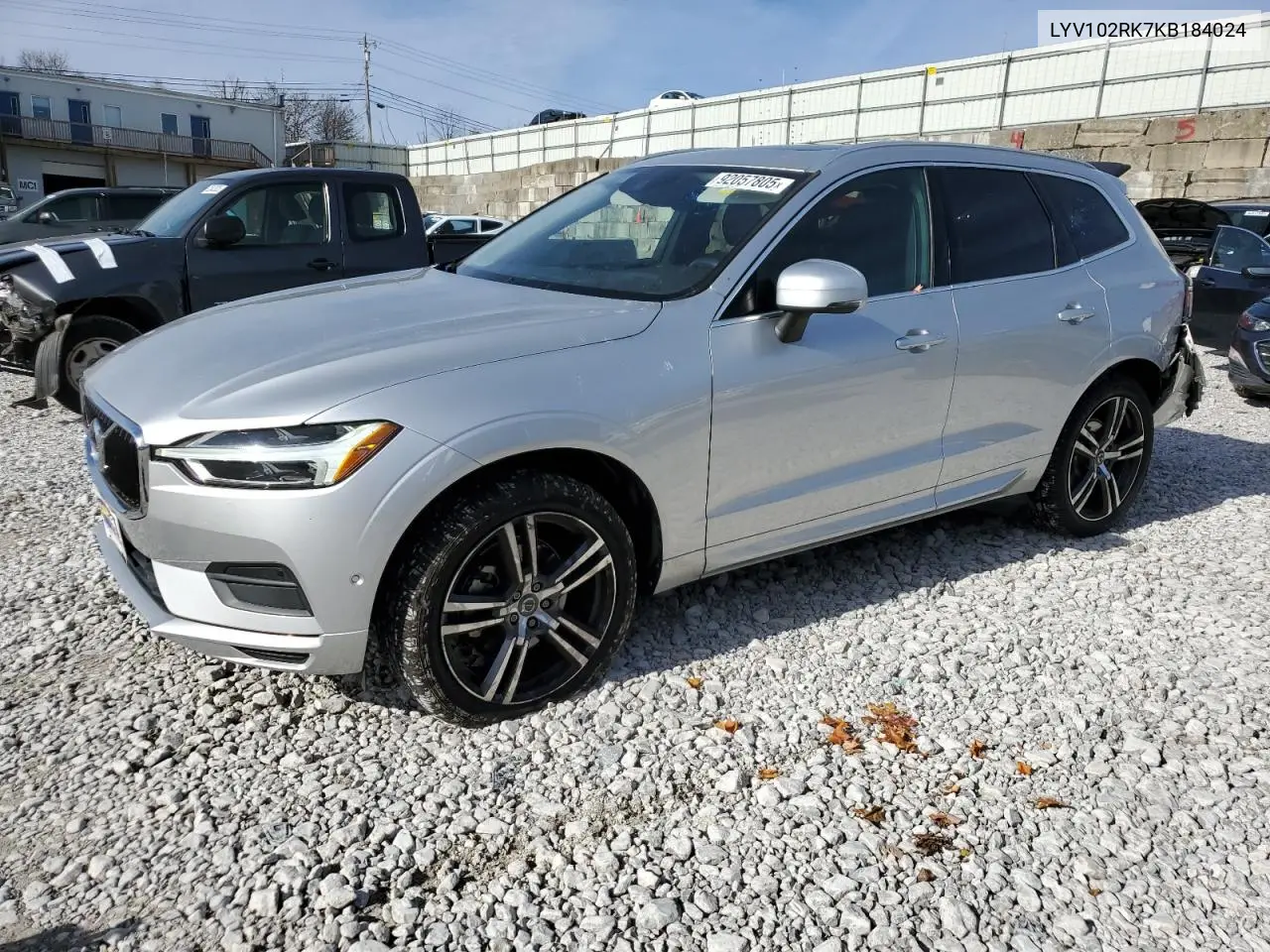 LYV102RK7KB184024 2019 Volvo Xc60 T5