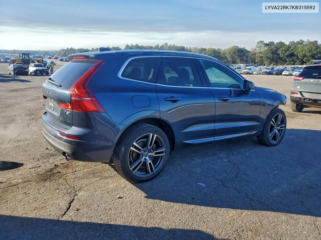 LYVA22RK7KB315592 2019 Volvo Xc60 T6 Momentum
