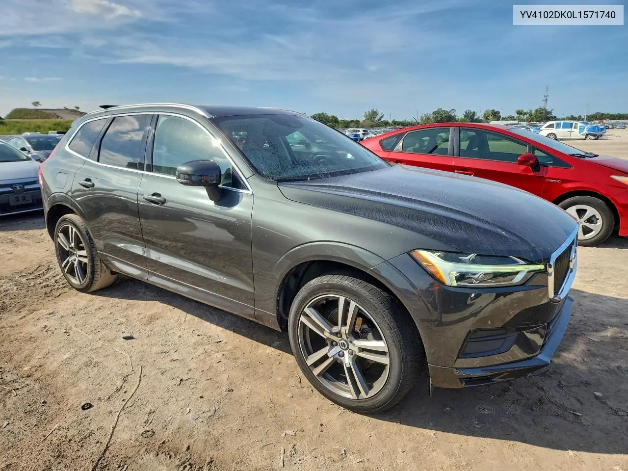 YV4102DK0L1571740 2020 Volvo Xc60 T5 Momentum