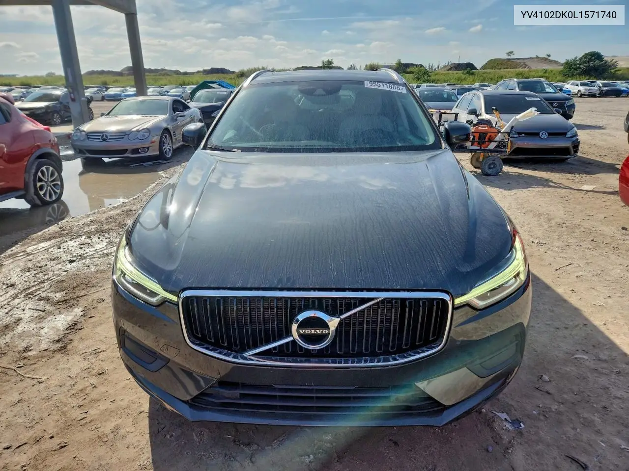 YV4102DK0L1571740 2020 Volvo Xc60 T5 Momentum