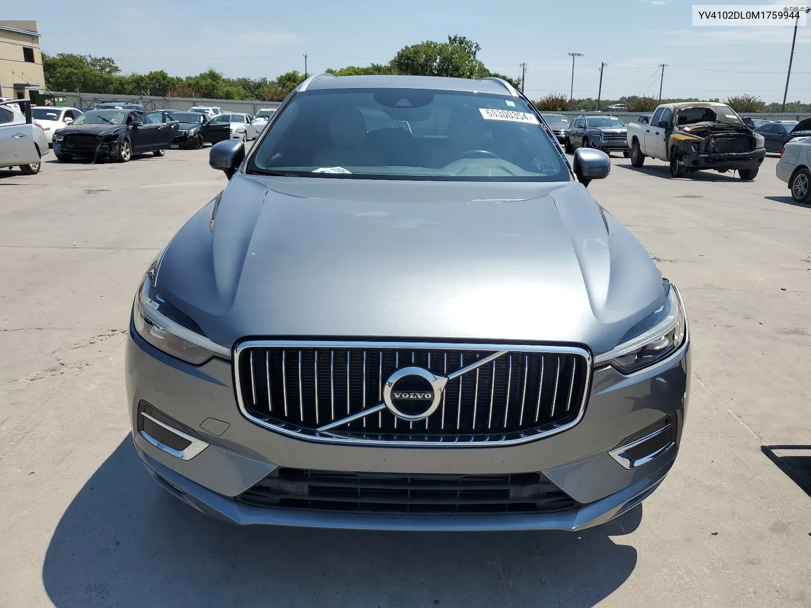 2021 Volvo Xc60 T5 Inscription VIN: YV4102DL0M1759944 Lot: 68300354