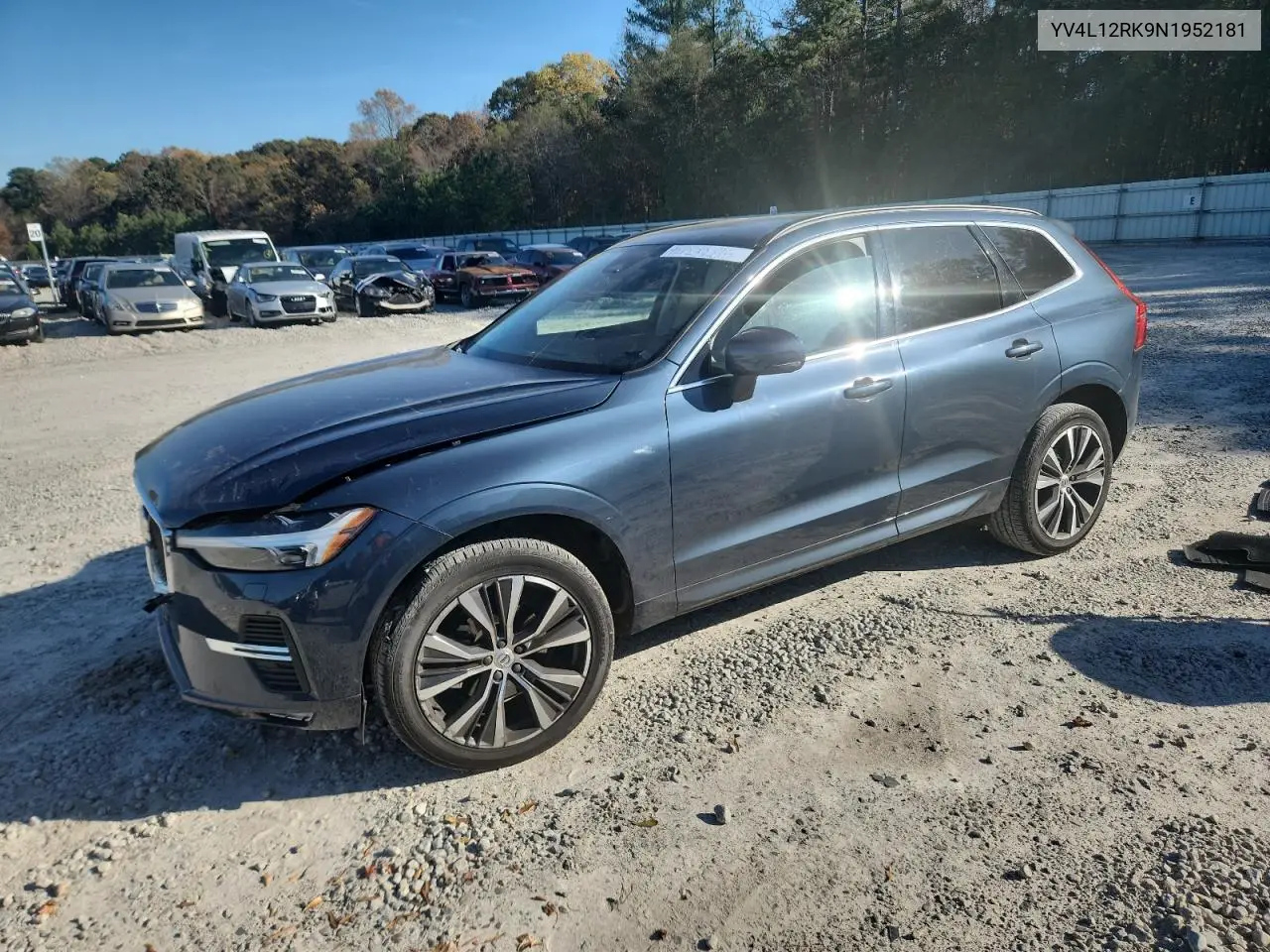 YV4L12RK9N1952181 2022 Volvo Xc60 B5 Momentum