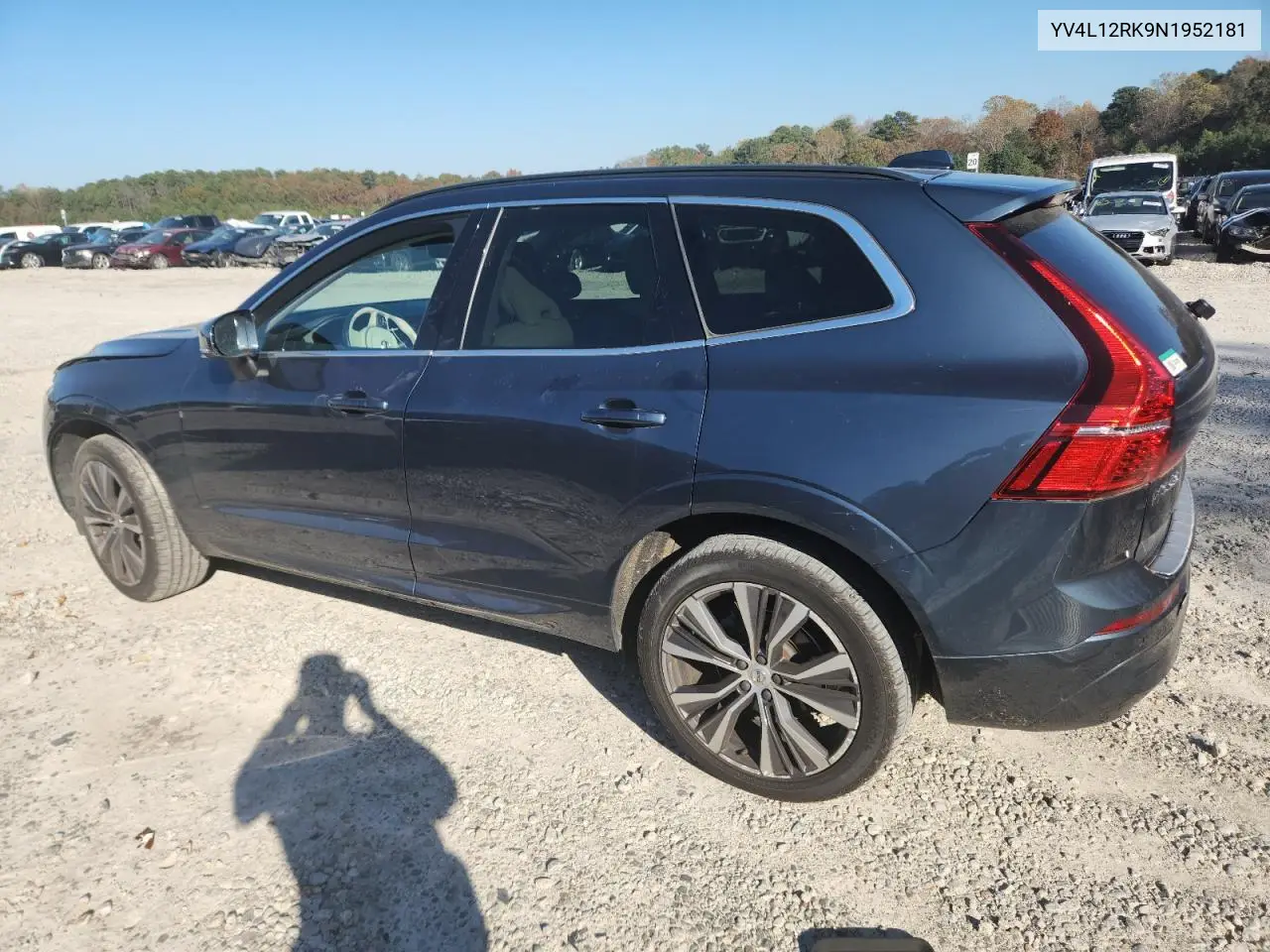 YV4L12RK9N1952181 2022 Volvo Xc60 B5 Momentum