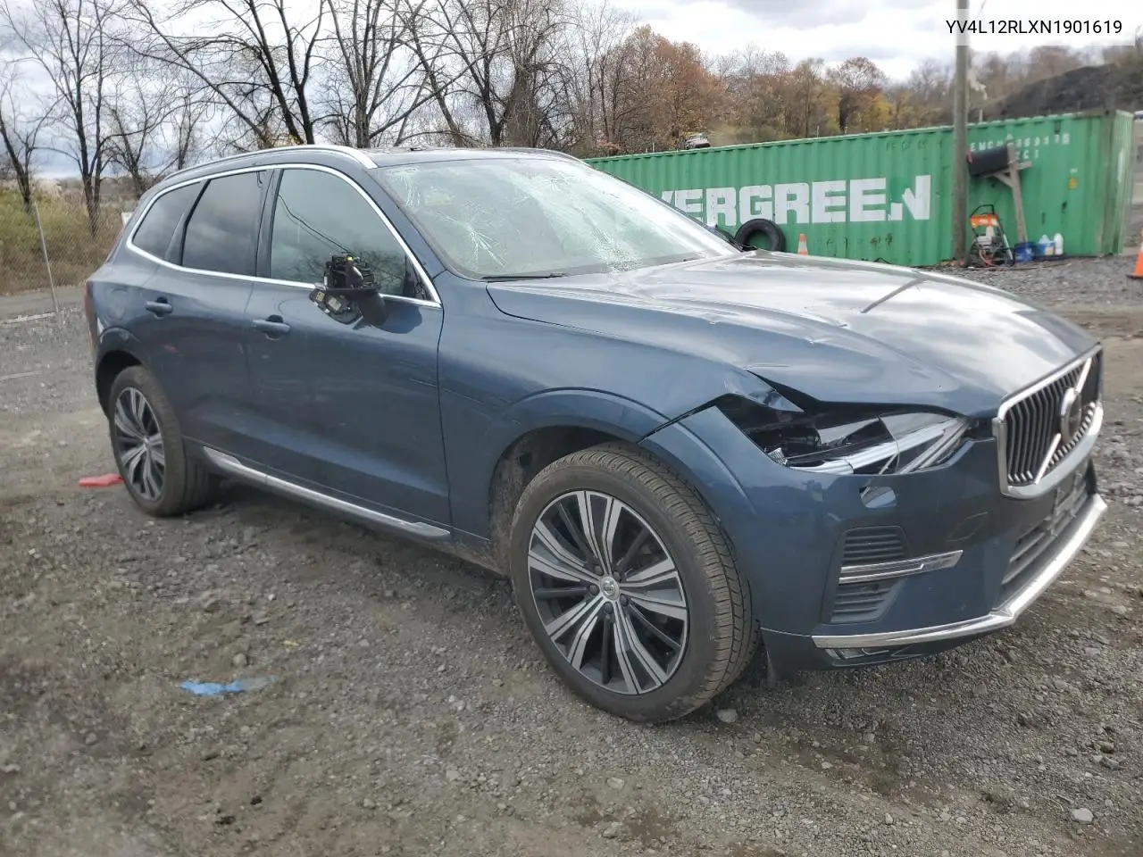 YV4L12RLXN1901619 2022 Volvo Xc60 B5 Inscription
