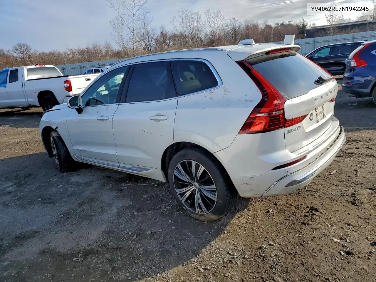 YV4062RL7N1942245 2022 Volvo Xc60 B6 Inscription