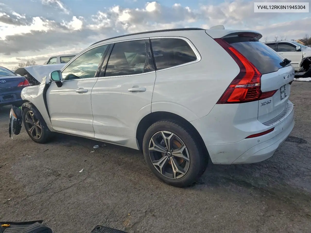YV4L12RK8N1945304 2022 Volvo Xc60 B5 Momentum