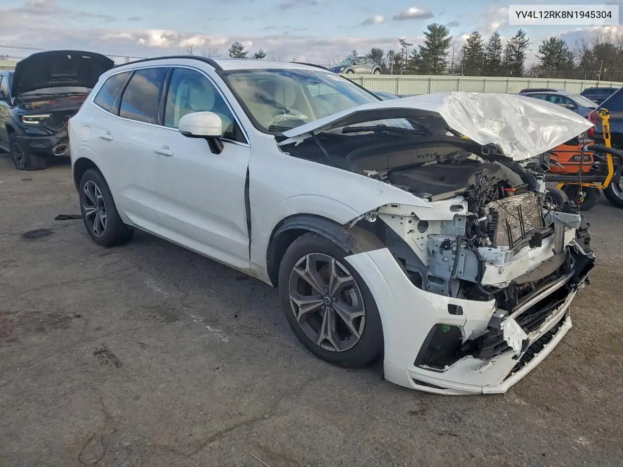 YV4L12RK8N1945304 2022 Volvo Xc60 B5 Momentum