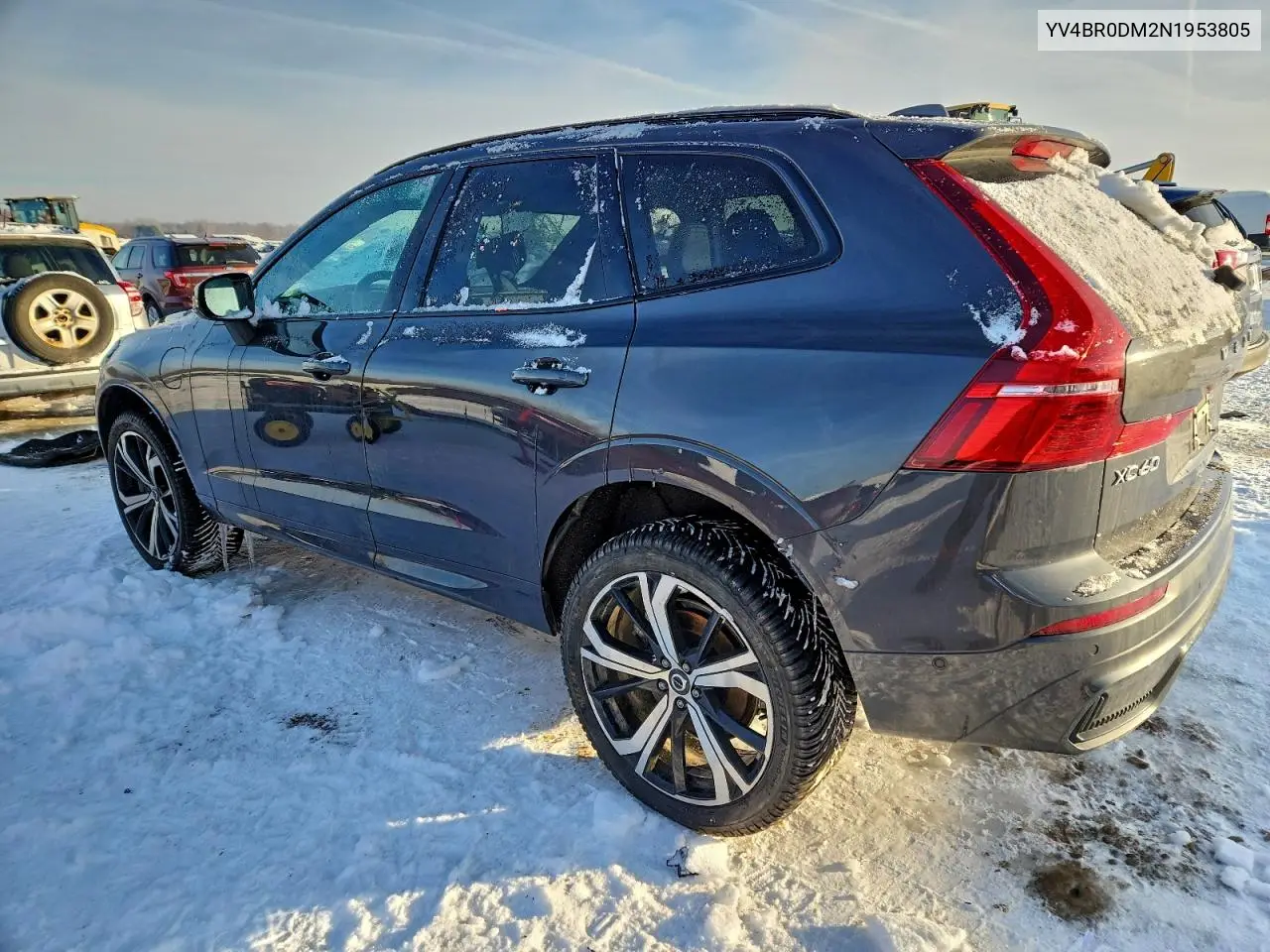 YV4BR0DM2N1953805 2022 Volvo Xc60 T8 Recharge R-Design