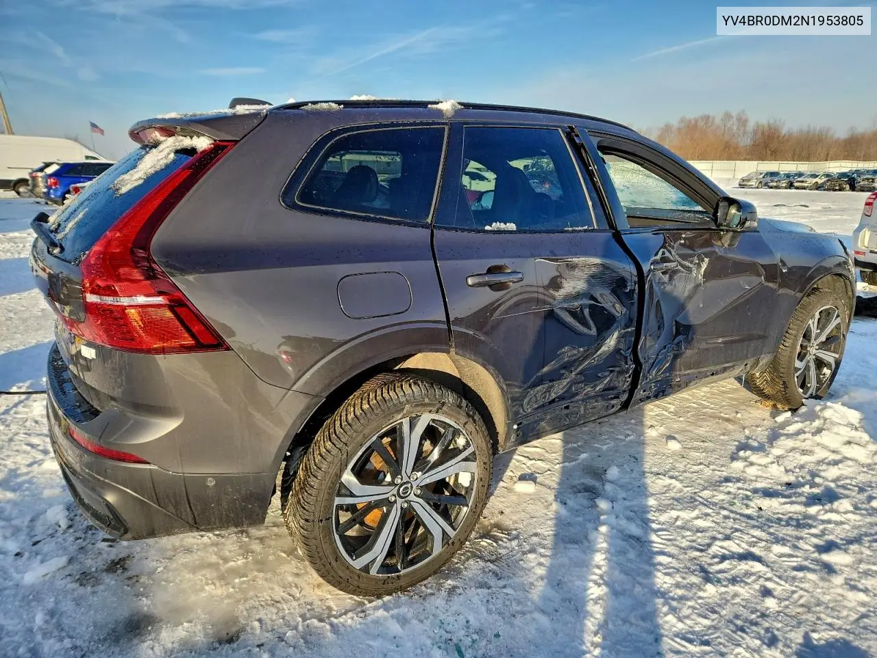 YV4BR0DM2N1953805 2022 Volvo Xc60 T8 Recharge R-Design