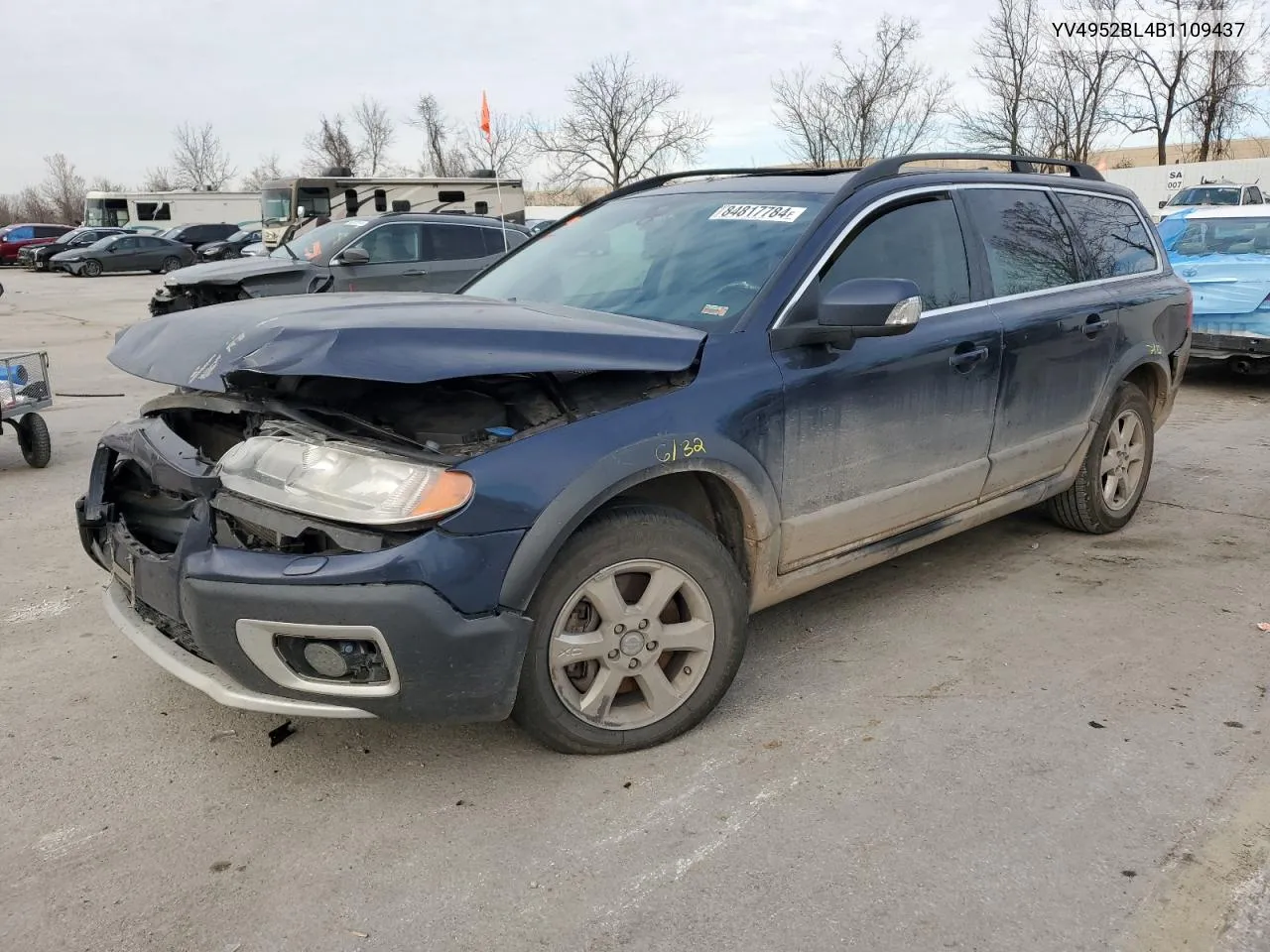 2011 Volvo Xc70 3.2 VIN: YV4952BL4B1109437 Lot: 84817784
