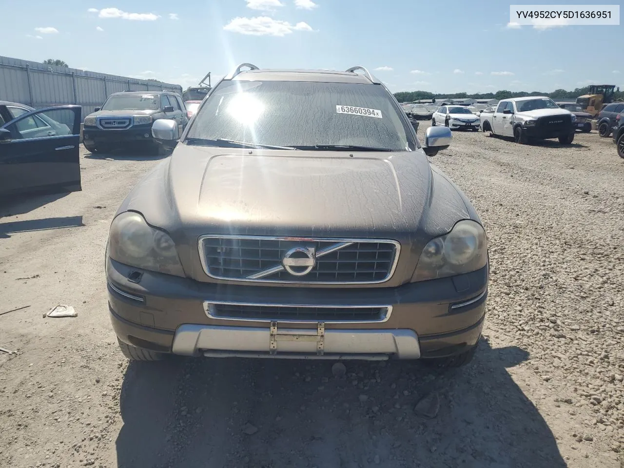 2013 Volvo Xc90 3.2 VIN: YV4952CY5D1636951 Lot: 63660394