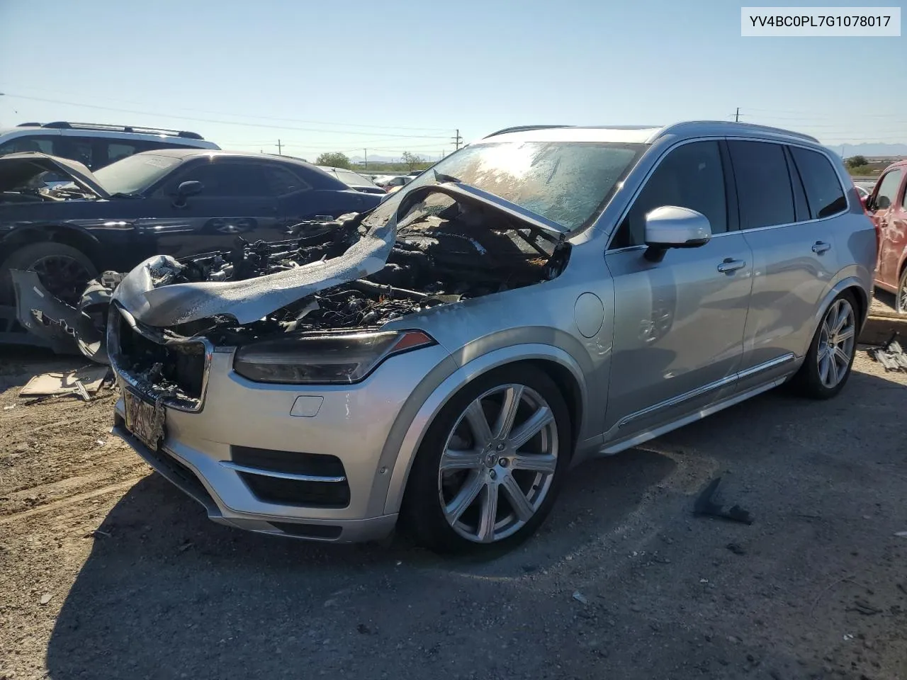 YV4BC0PL7G1078017 2016 Volvo Xc90 T8