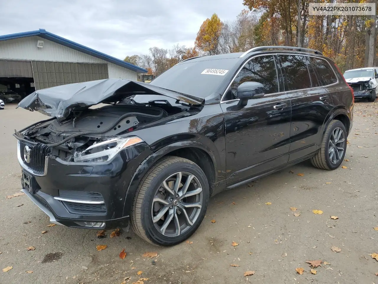 YV4A22PK2G1073678 2016 Volvo Xc90 T6