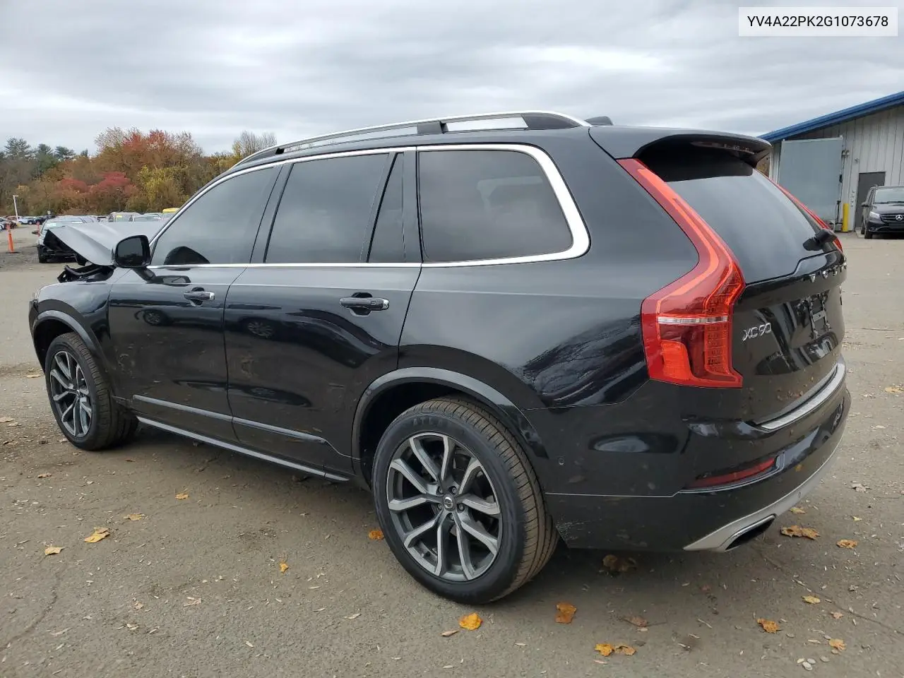 YV4A22PK2G1073678 2016 Volvo Xc90 T6