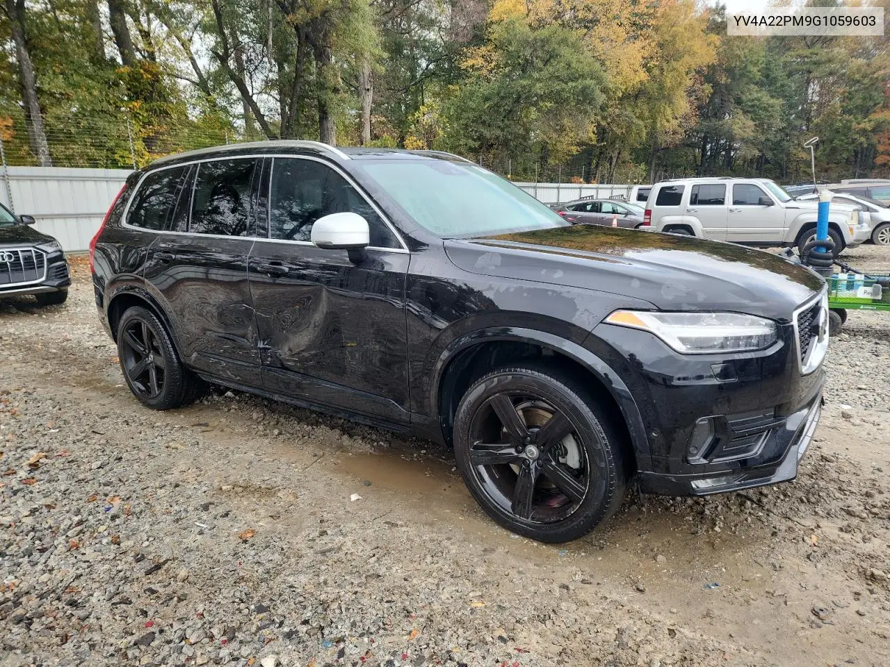 YV4A22PM9G1059603 2016 Volvo Xc90 T6