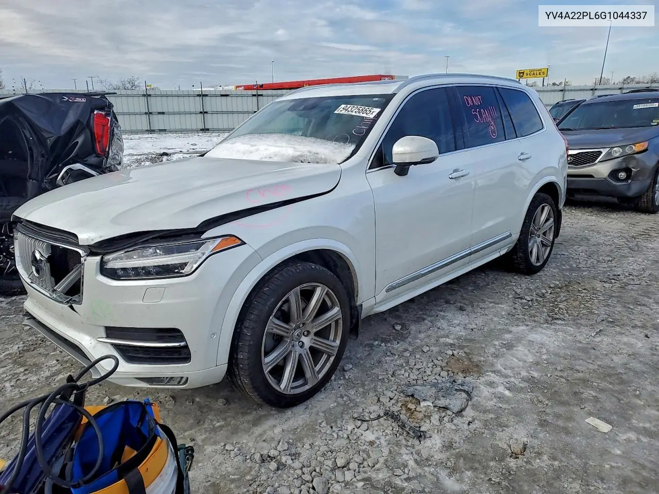 YV4A22PL6G1044337 2016 Volvo Xc90 T6